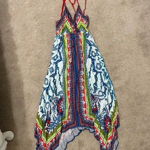 Women’s Colorful Midi Dress Size Small